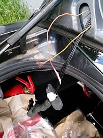 Ремонт проводки двери багажника